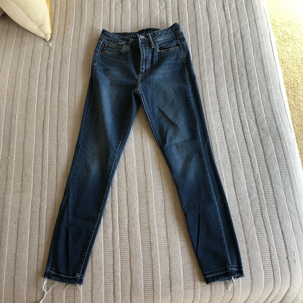 Articles of Society Jean Legging, Raw Hem, Size 26
